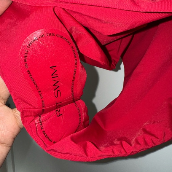 Riot Swim Echo One Piece - Fire Red Moderate Coverage - Picture 6 of 6